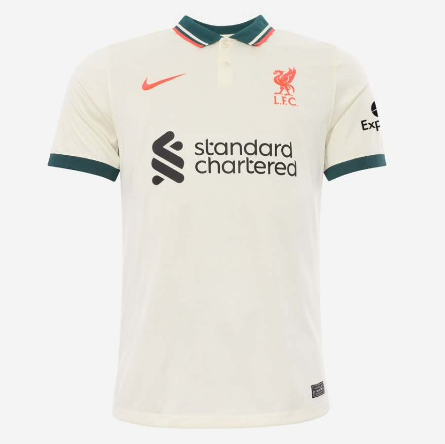 2021/22 Liverpool Away Kit Soccer Jersey